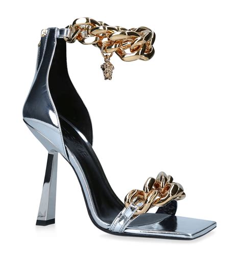 icon leather sandals versace|versace women's sandals.